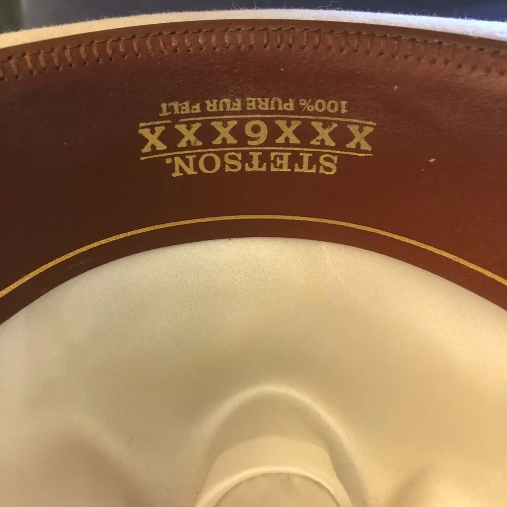 Stetson Open Road 6X Silverbelly Size 7 1/4 - Picture 6 of 10